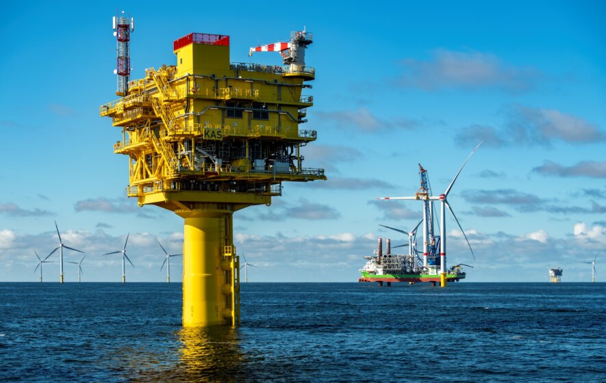 Kaskasi Rwe Offshore Wind Farm In Regular Operation En Former